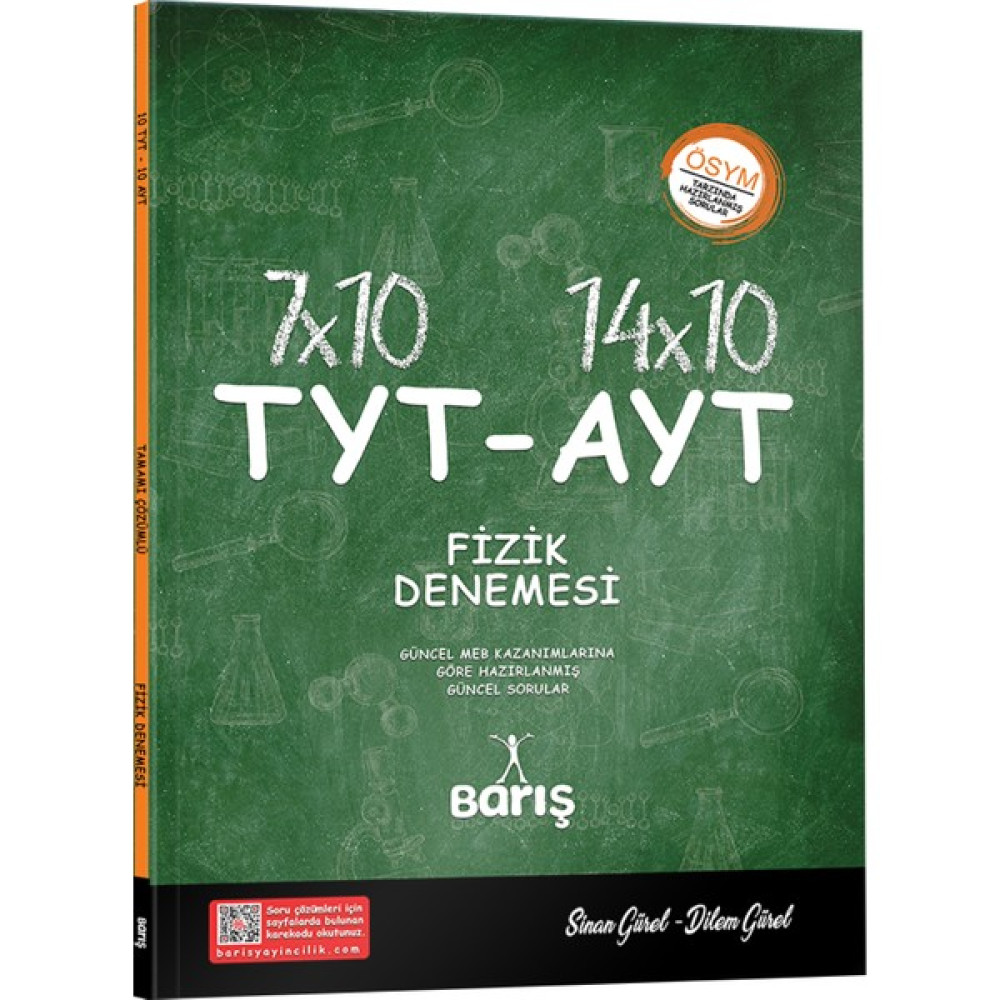 Barış Yayınları TYT AYT Fizik Denemesi Ders Sınav Kitapları Fiyatı