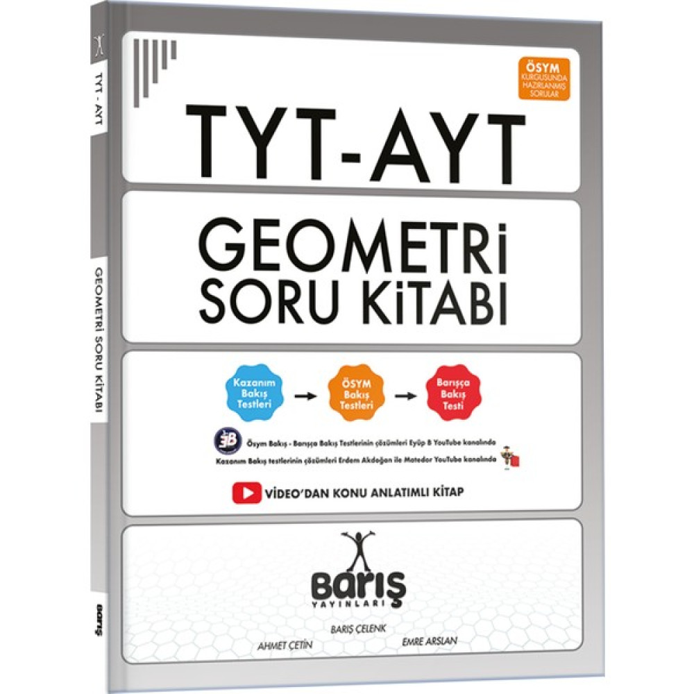Barış Yayınları TYT AYT Geometri Soru Kitabı Temel Yeterlilik Testi (TYT) Fiyatı
