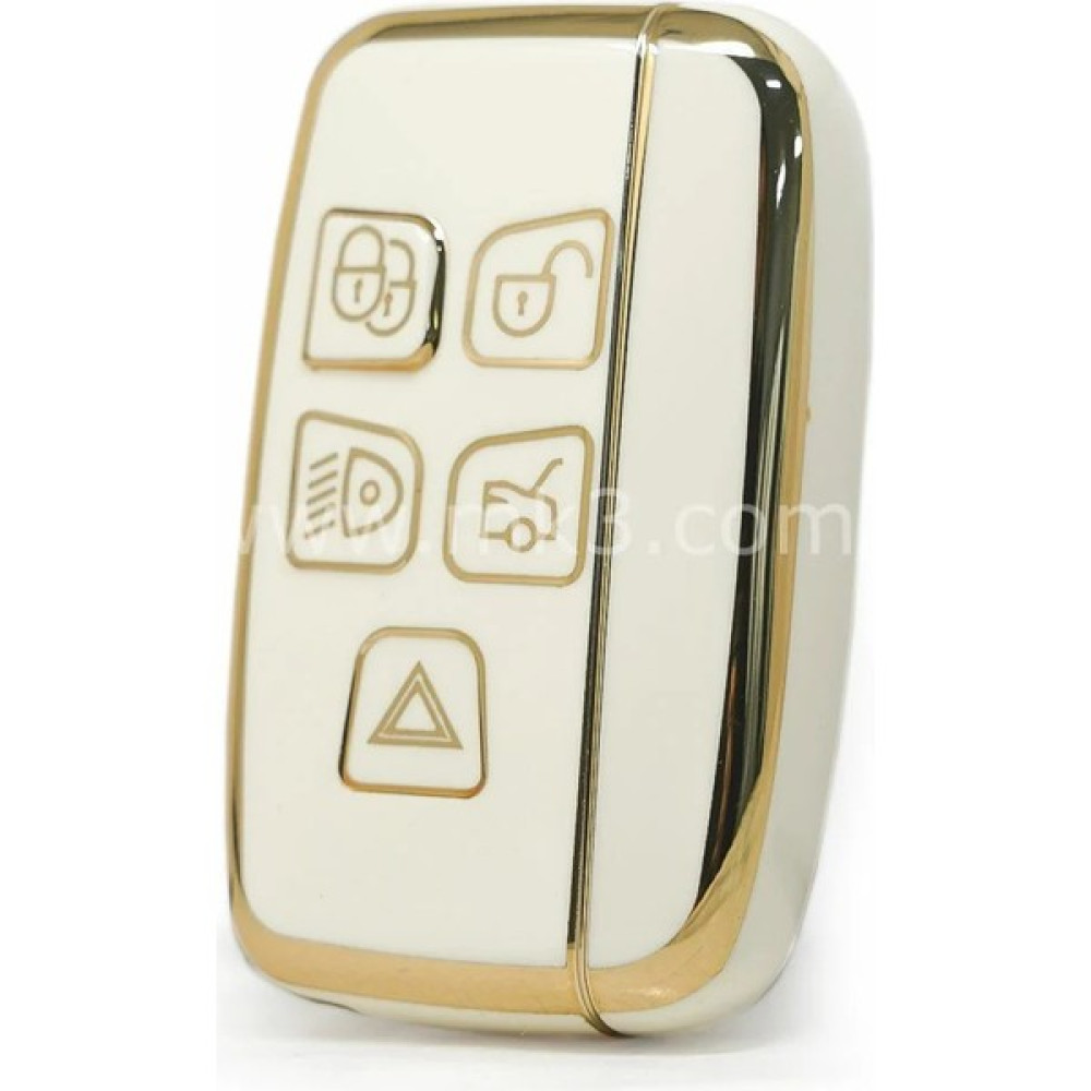 Barkas Elektronik Land Rover Range Rover Evoque Vogue Sport Discovery Freelander Discovery Sport Keyless Go Nano Anahtar Kılıfı 3 Buton Beyaz Anahtarlık Fiyatı