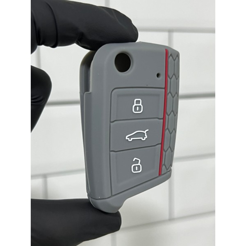 Barkas Elektronik Skoda Octavia Rapid Fabia Kamiq Karoq Scala Kodiaq Nano Anahtar Kılıfı - Gri Anahtarlık Fiyatı