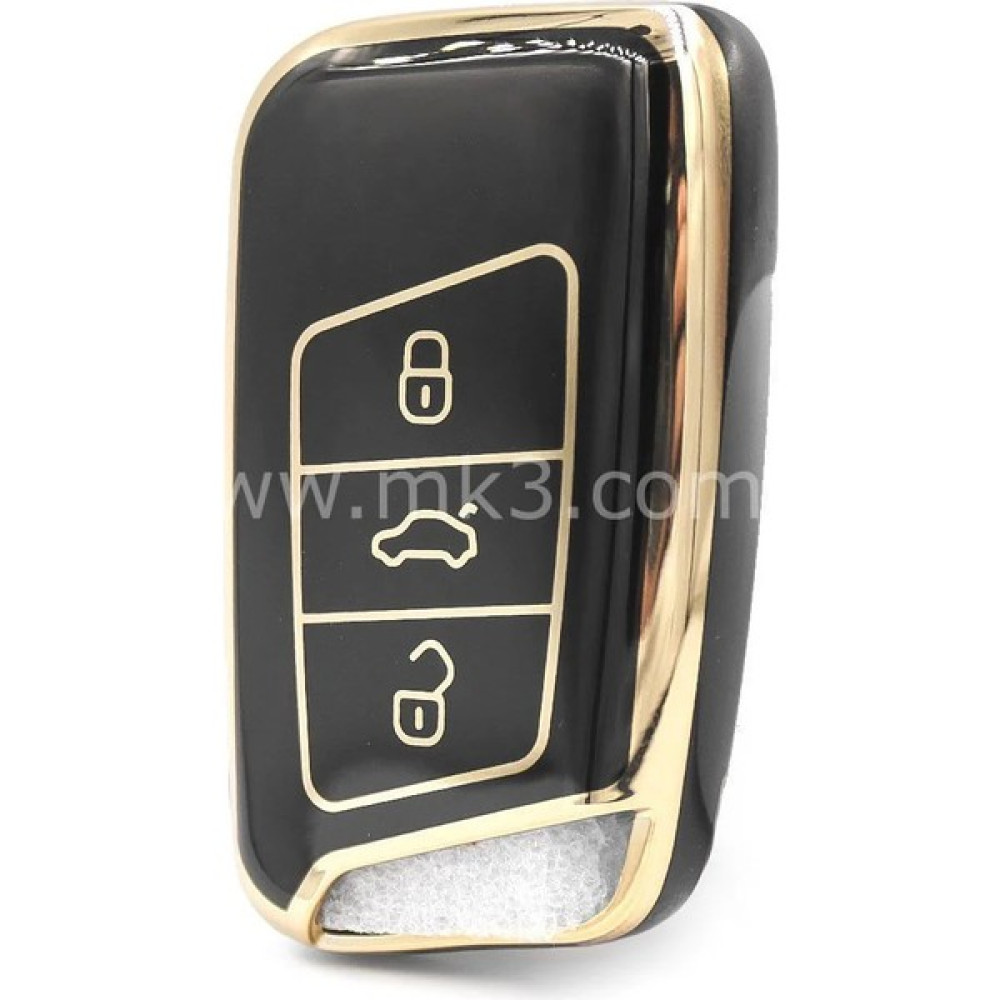 Barkas Elektronik Skoda Superb Kodiaq Keyless Go Nano Anahtar Kılıfı 3 Buton Siyah Anahtarlık Fiyatı
