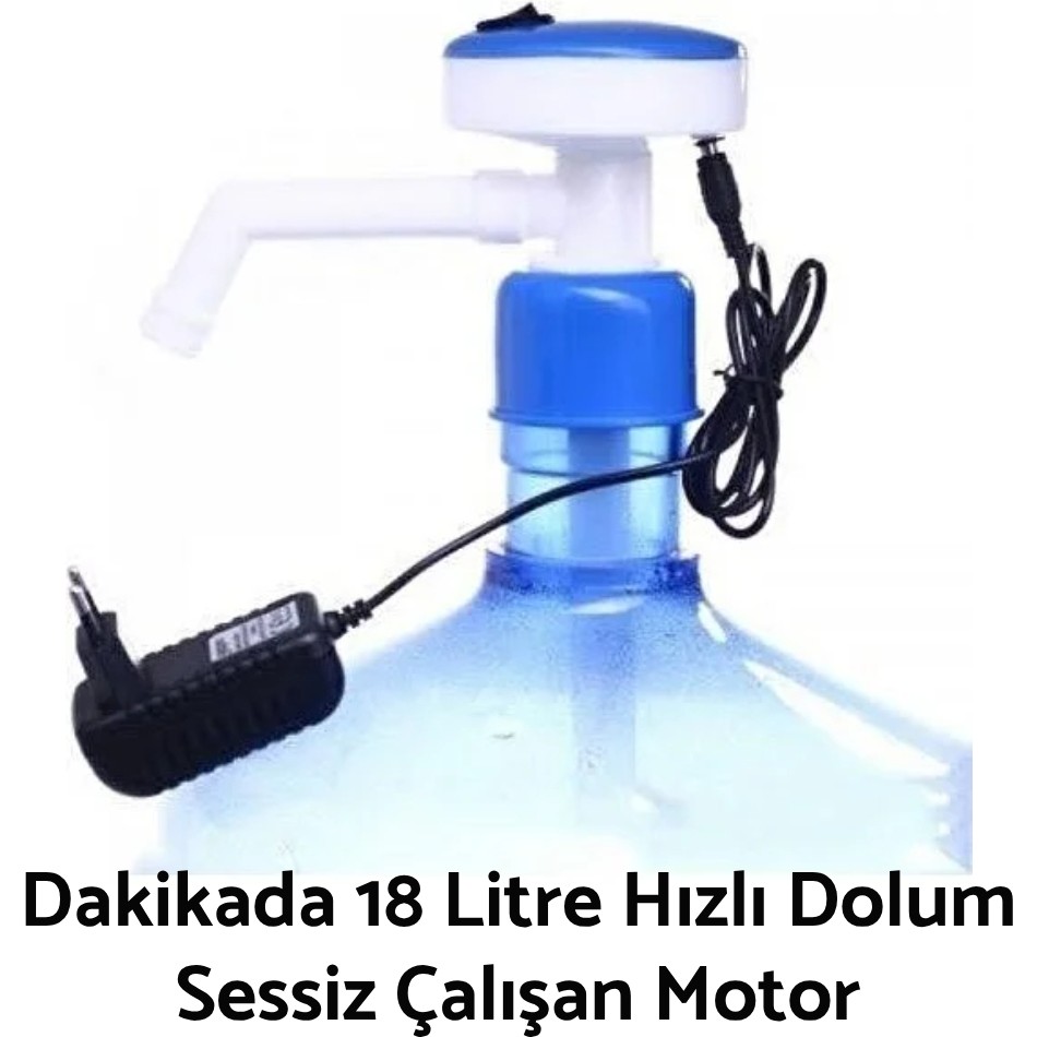Barley Elektrikli Damacana Su Pompası Adaptörlü Plastik 19 Litre Standart Damacana Uyumlu Yerli Ürün Diğer Fiyatı