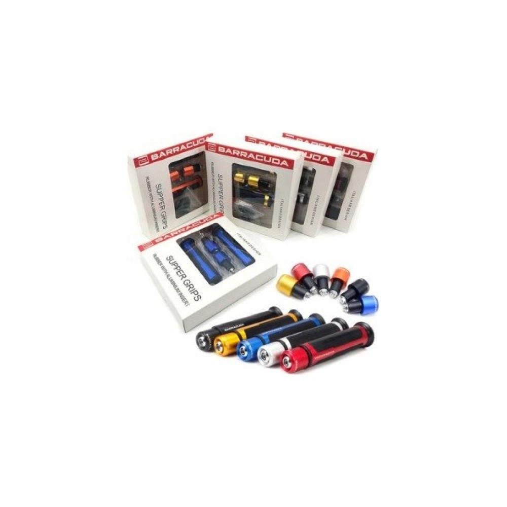 Barracuda Elcik ve Denge Topuzları Set - Mavi Motorsiklet Aksesuarları Fiyatı