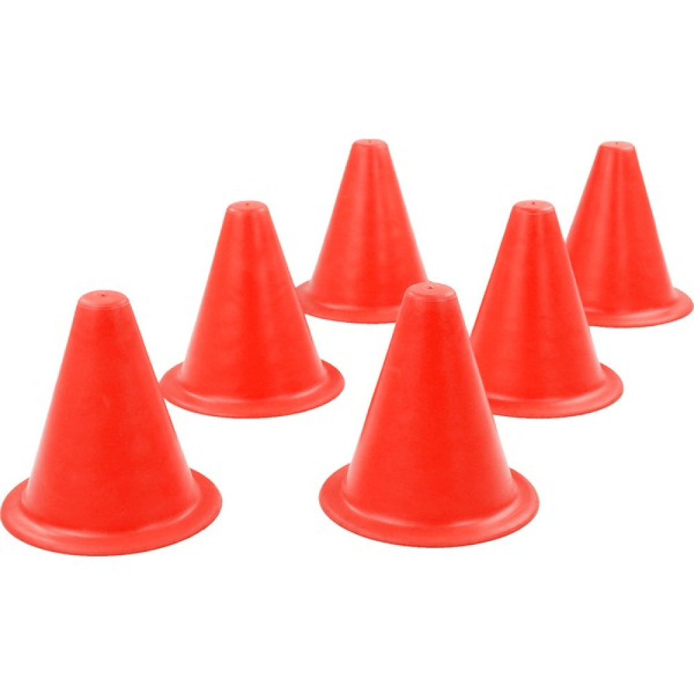 Barret Art HA07K 6 Lı 18 cm Süper Yumuşak Antrenman Hunisi Seti Kırmızı Futbol Malzemeleri Fiyatı