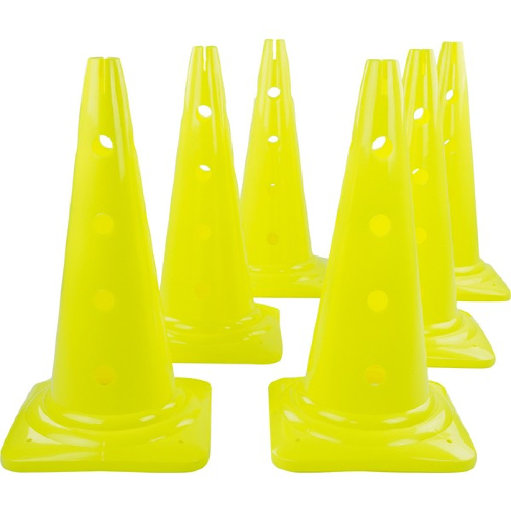 Barret ARTC21S 6 Lı 50 cm Delikli Antrenman Hunisi Seti Sarı Futbol Malzemeleri Fiyatı
