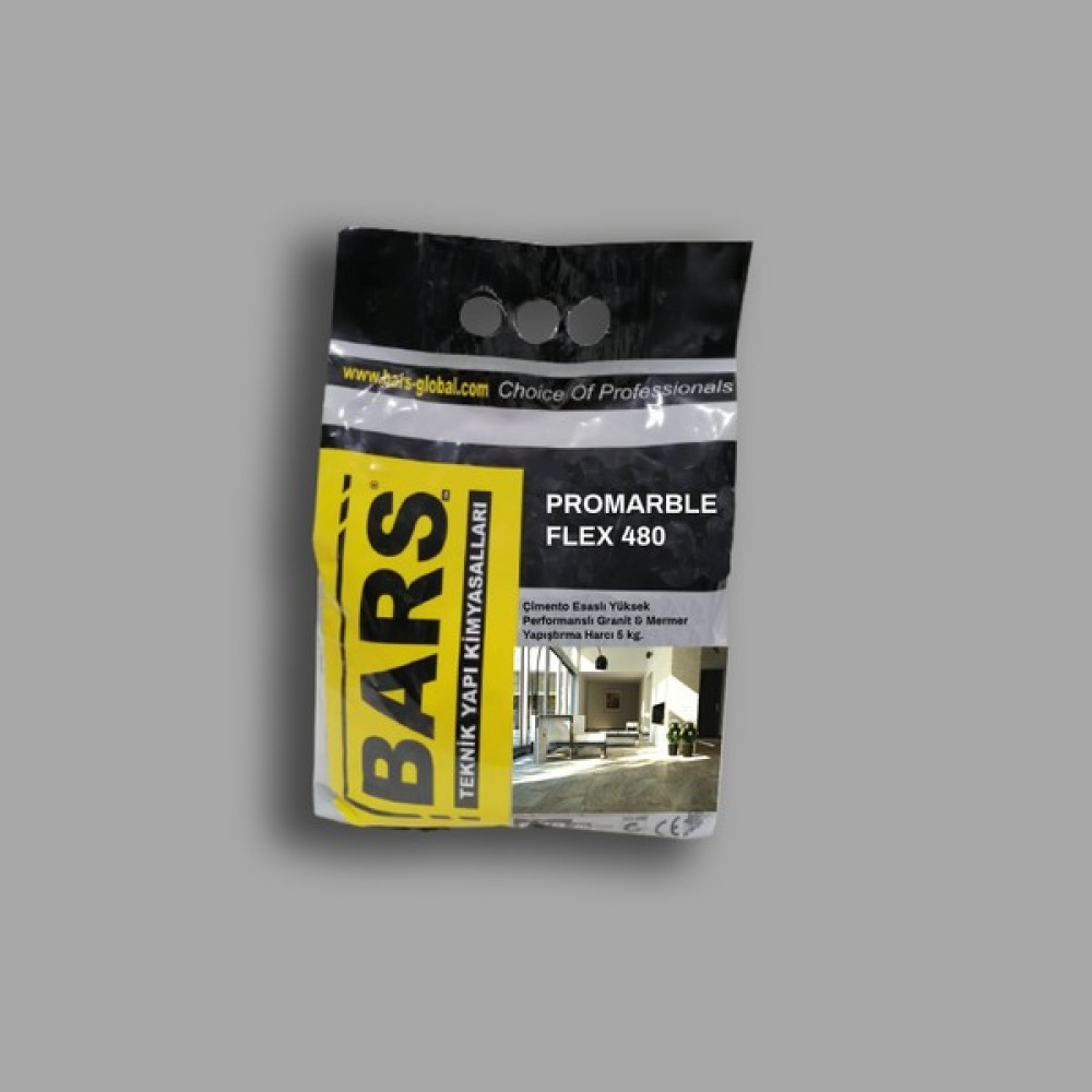 Bars Flex Granit & Mermer Yapıştırıcısı 5 Kg. Dış Cephe Yalıtım Malzemeleri Fiyatı