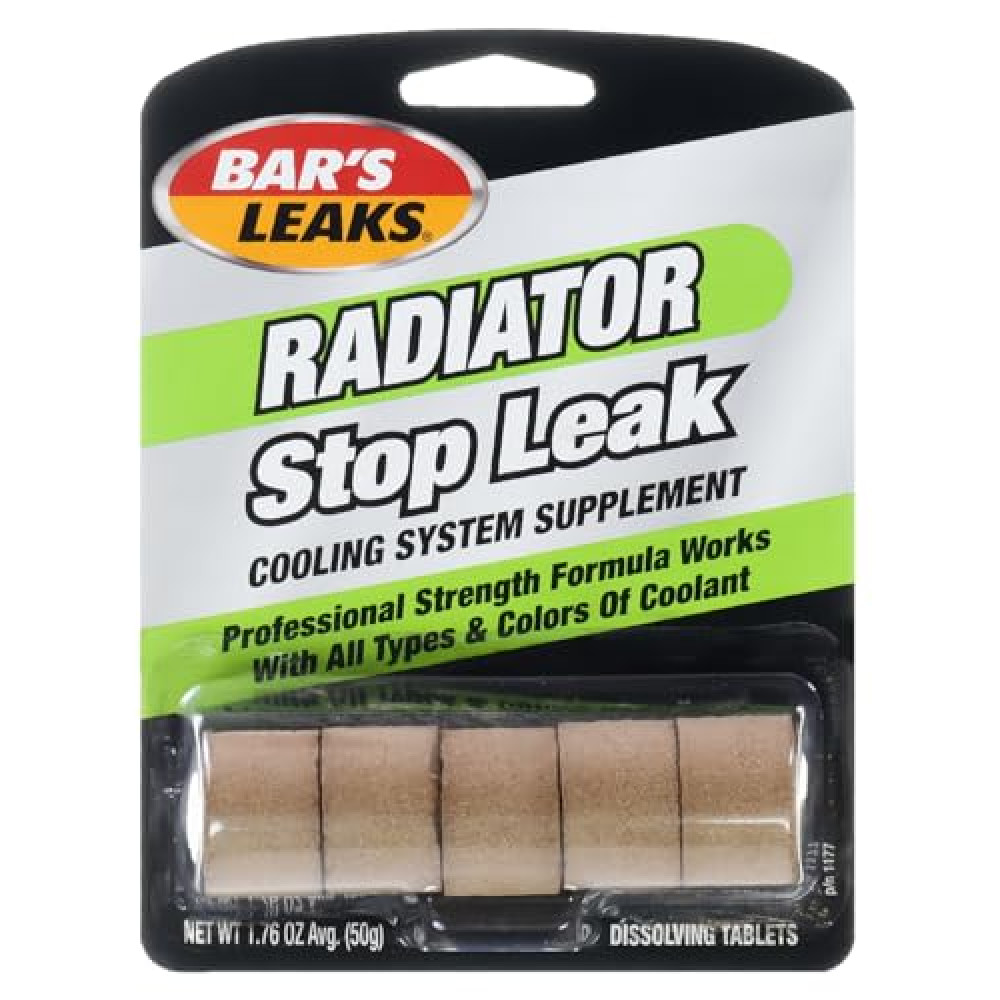 Bar's Leaks Radiator Stop Leak Tablets, 1.76oz