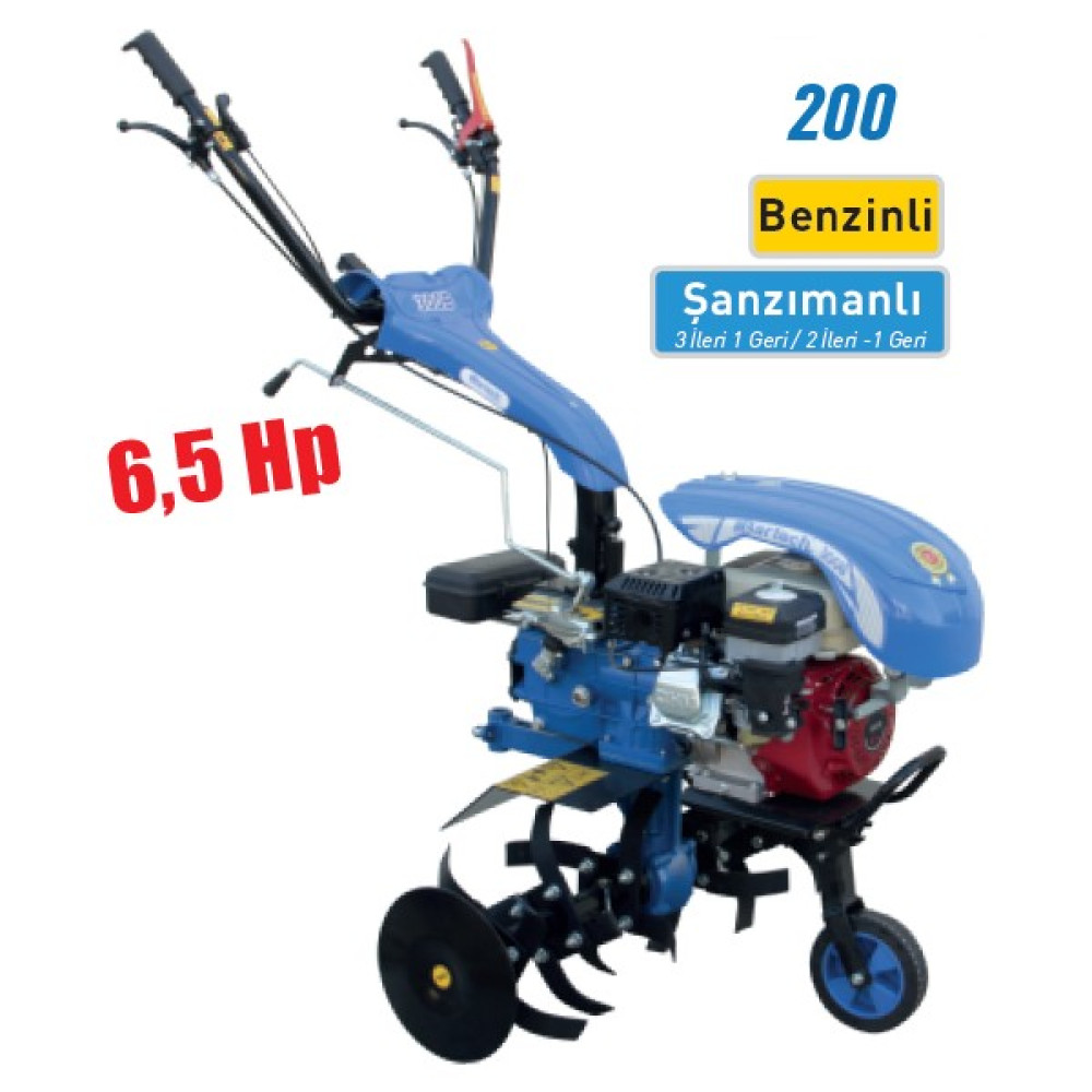 Bartech 200B Benzinli Çapa Makinesi Çapalama Makinesi Fiyatı