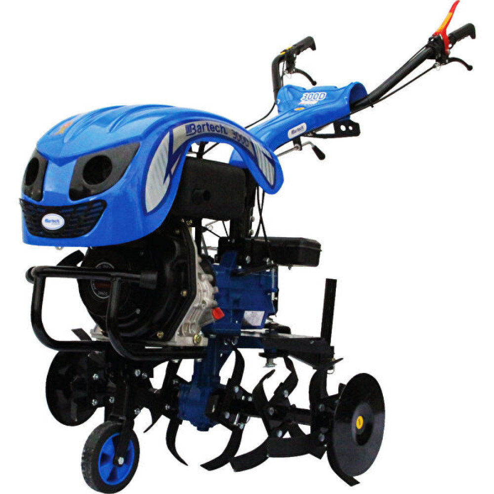 Bartech 300D Dizel Marşlı/ipli Çapalama Makinesi 7 Hp Ipli Çapalama Makinesi Fiyatı