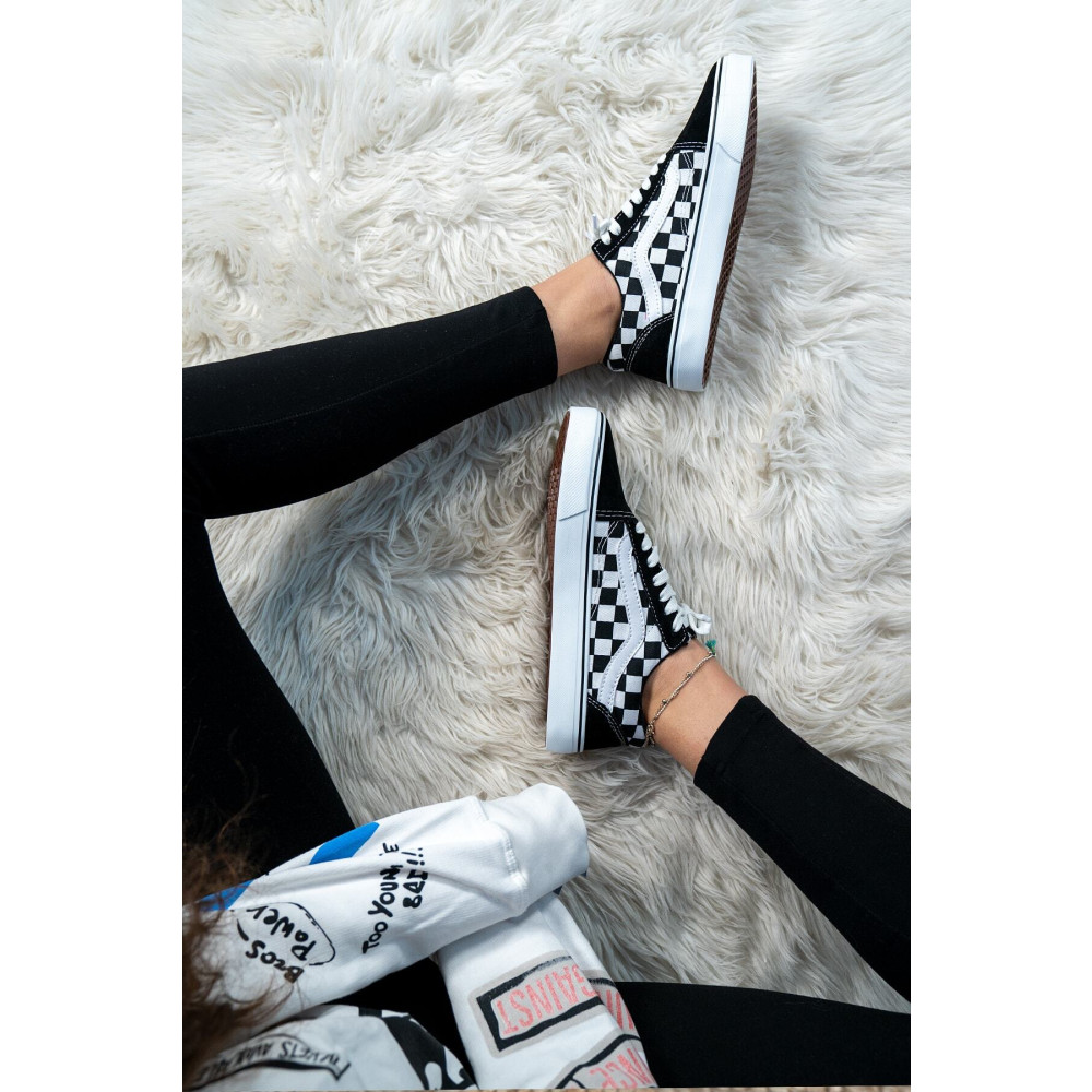 Bartrobel Unisex Siyah Damalı Vans Model Old Skool Spor Ayakkabı Sneaker 44 Beden Spor Ayakkabı Fiyatı