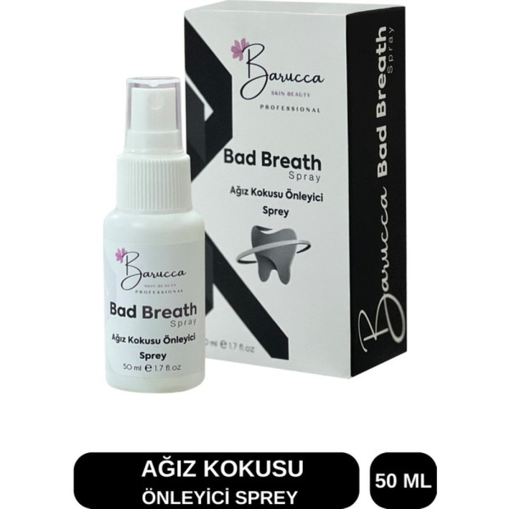 Barucca Ağız Koku Önleyici Sprey 50 ml Ağız Gargara ve Spreyi Fiyatı