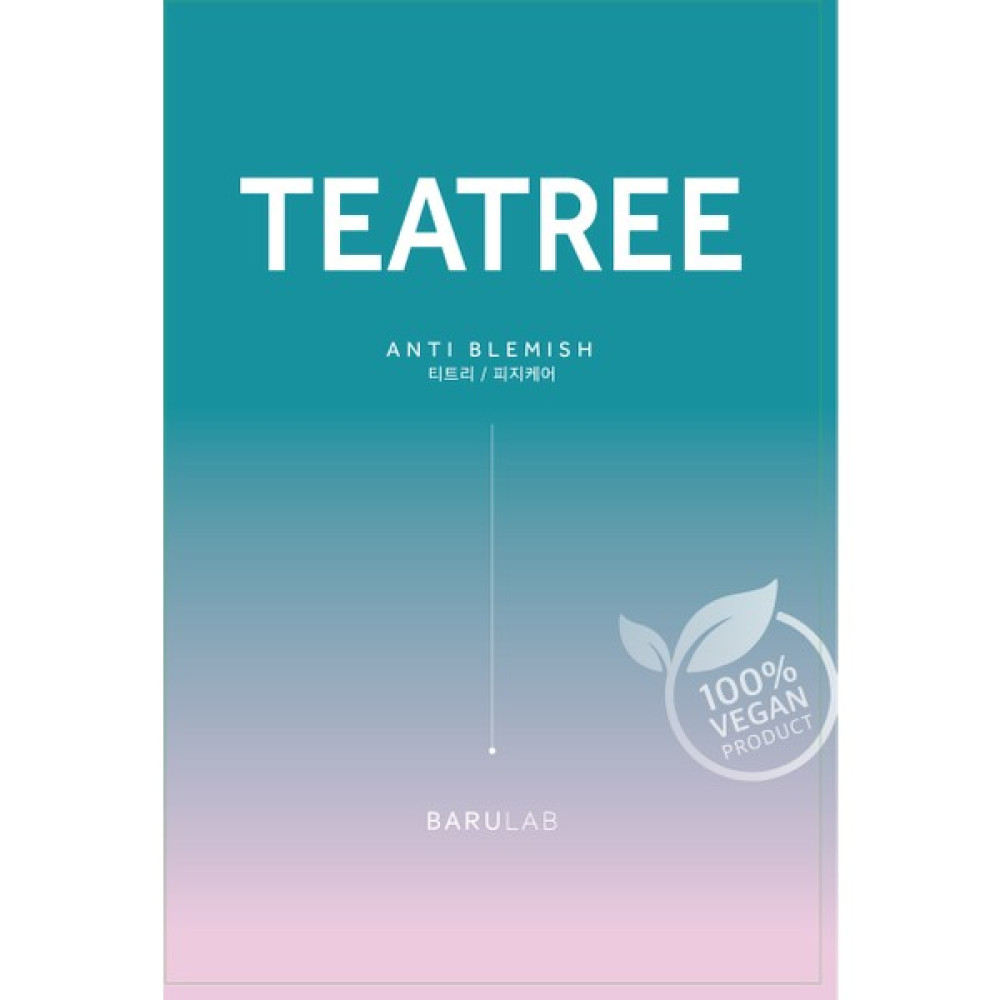 Barulab The Clean Vegan Mask Teatree-Yüz Maskesi Maskeler Fiyatı