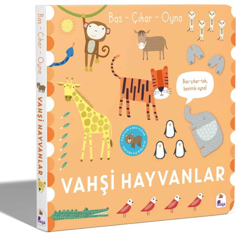 Bas – Çıkar – Oyna - Vahşi Hayvanlar Çocuk Öykü Fiyatı