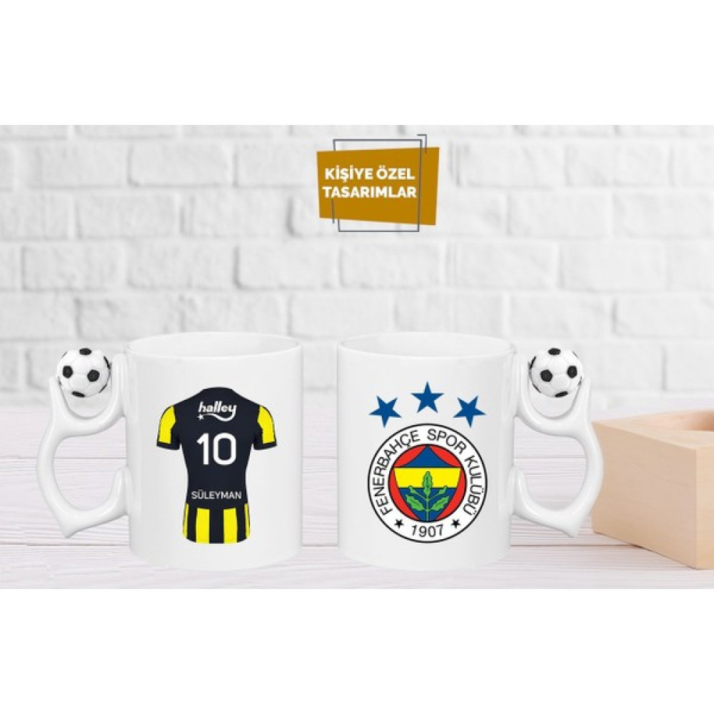 Baş Hediye Dükkanı Kişiye Özel Toplu Fenerbahçe Bardak - Beyaz - 300 ml Fincan / Bardak / Kahve Takımı Fiyatı