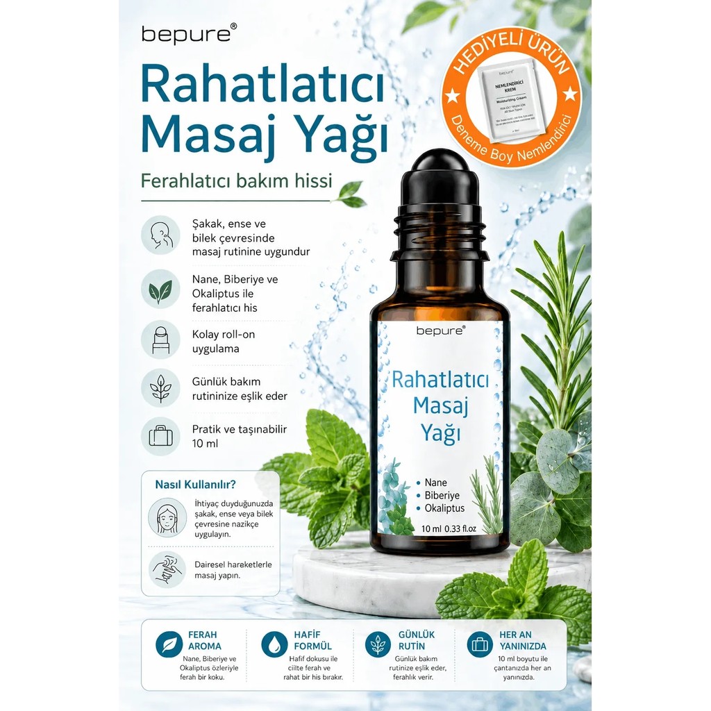 , baş yağı, kaygı yatıştırıcı yağı 10ml Diğer Fiyatı
