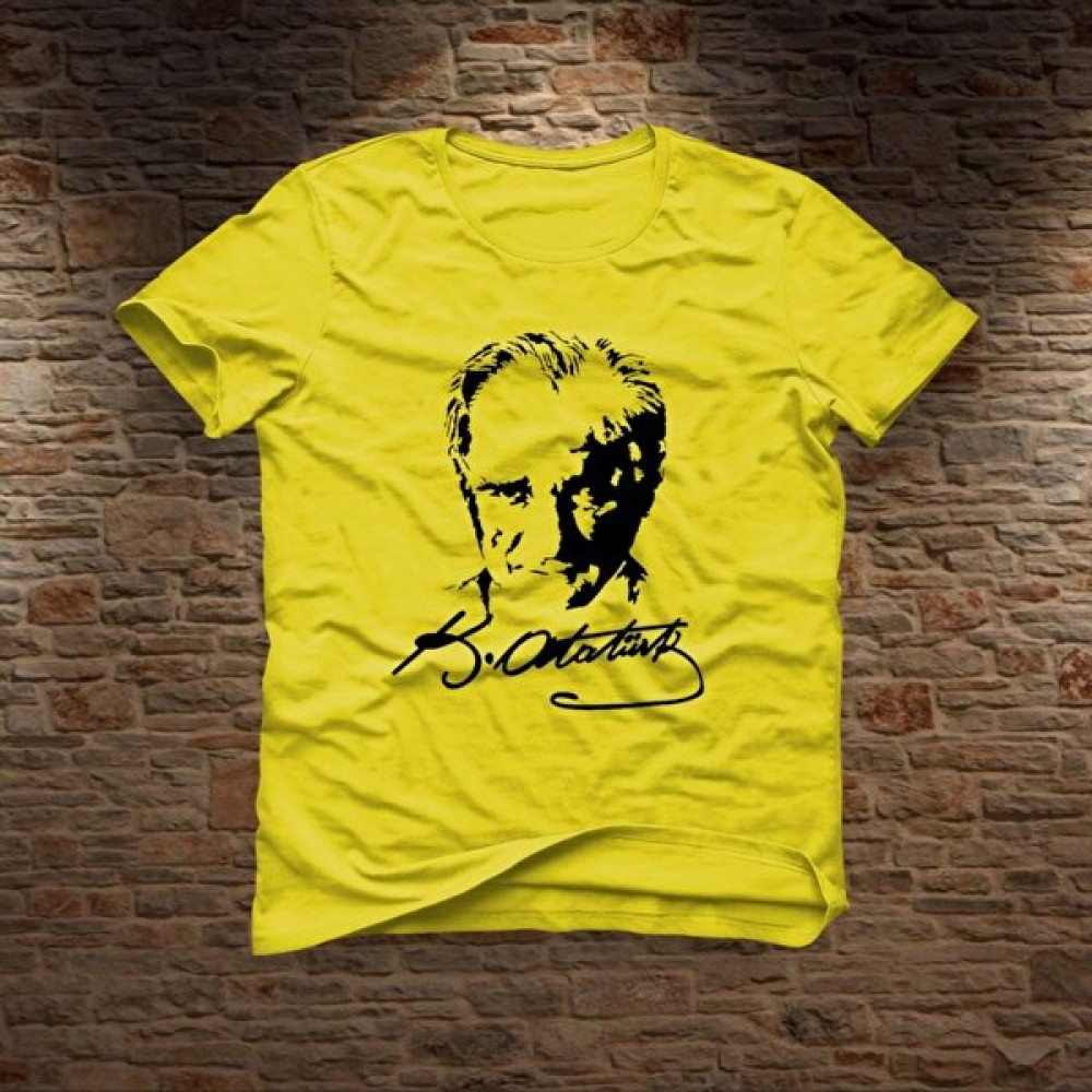 Başak Çocuk Giyim Bcg 132783 Atatürk Baskılı Tişört - Sarı - 10-11 Yaş Erkek Çocuk T-shirt Fiyatı