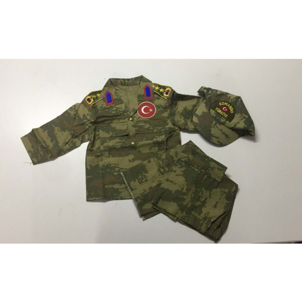 Başak Çocuk Giyim Model 2  Asker Takımı  4/10 Yaş  - Kamuflaj - 9-10 Yaş - Renkli - 5 - 9 Yaş Oyuncak Fiyatı
