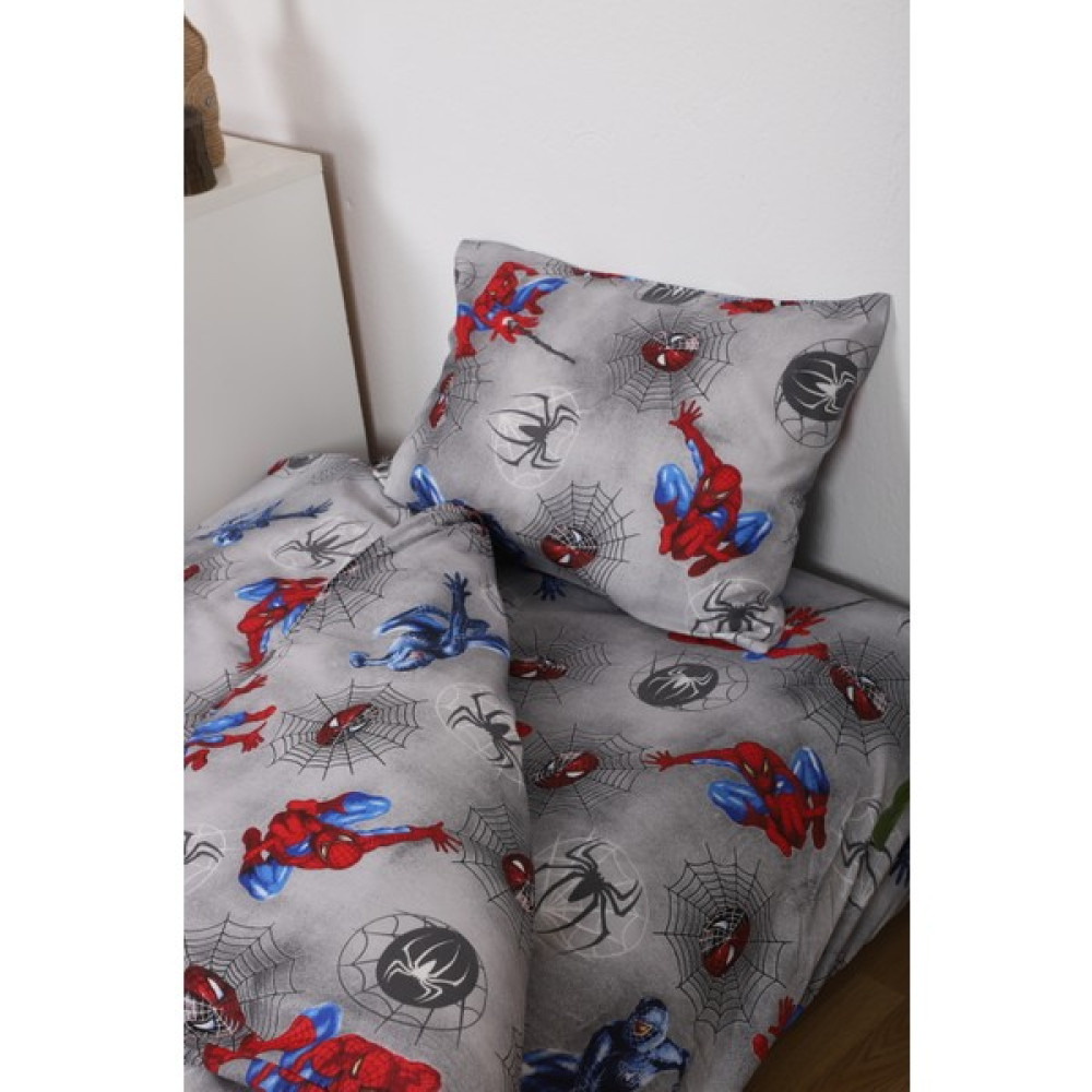 Başal Tekstil Başal Tekstil spiderman Gri Tek Kişilik Çarşaflı Lastikli Nevresim Takımı , Yatak Odası ve Baza Yatak Için - 160x220 cm Nevresim Takımı Fiyatı