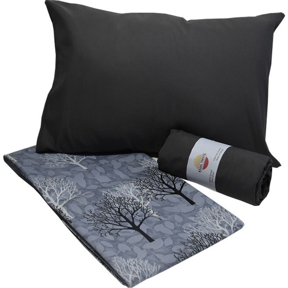 Başal Tekstil Tek Kişilik Nevresim Takımı - Antrasit - 100 x 200 cm Nevresim Takımı Fiyatı