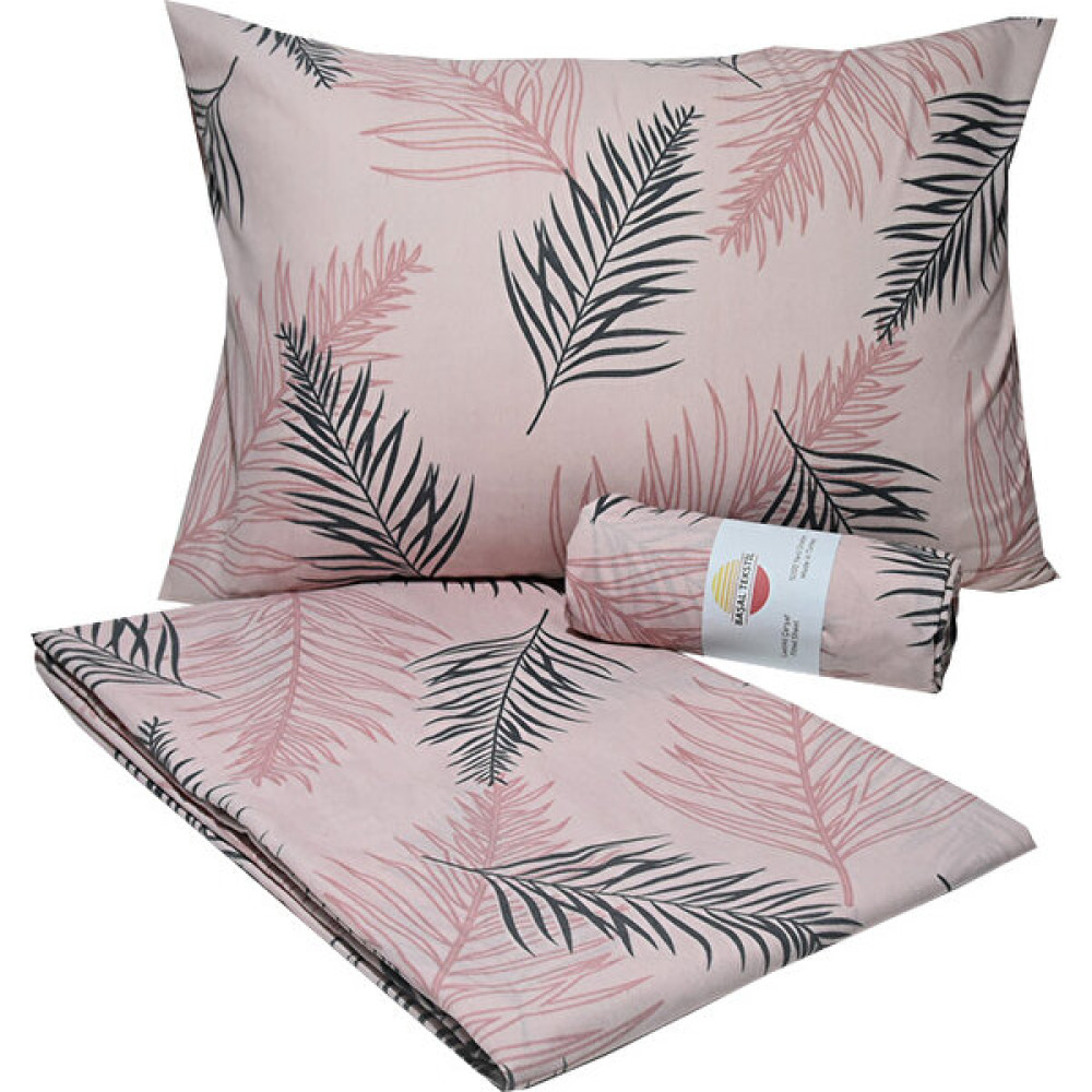 Başal Tekstil Tek Kişilik Nevresim Takımı - Pembe - 100 x 200 cm Nevresim Takımı Fiyatı