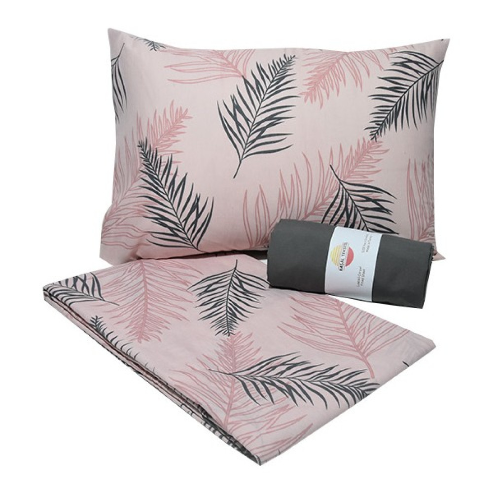 Başal Tekstil Tek Kişilik Nevresim Takımı - Pembe - Siyah - 100 x 200 cm Nevresim Takımı Fiyatı