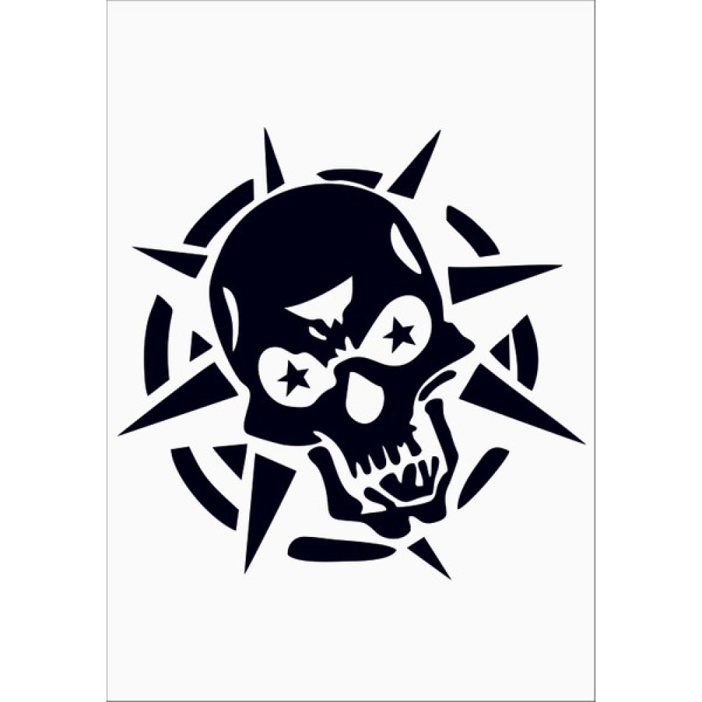Başaran Sticker Kuru Kafa Araba Arma Sticker Oto Boyaları Fiyatı