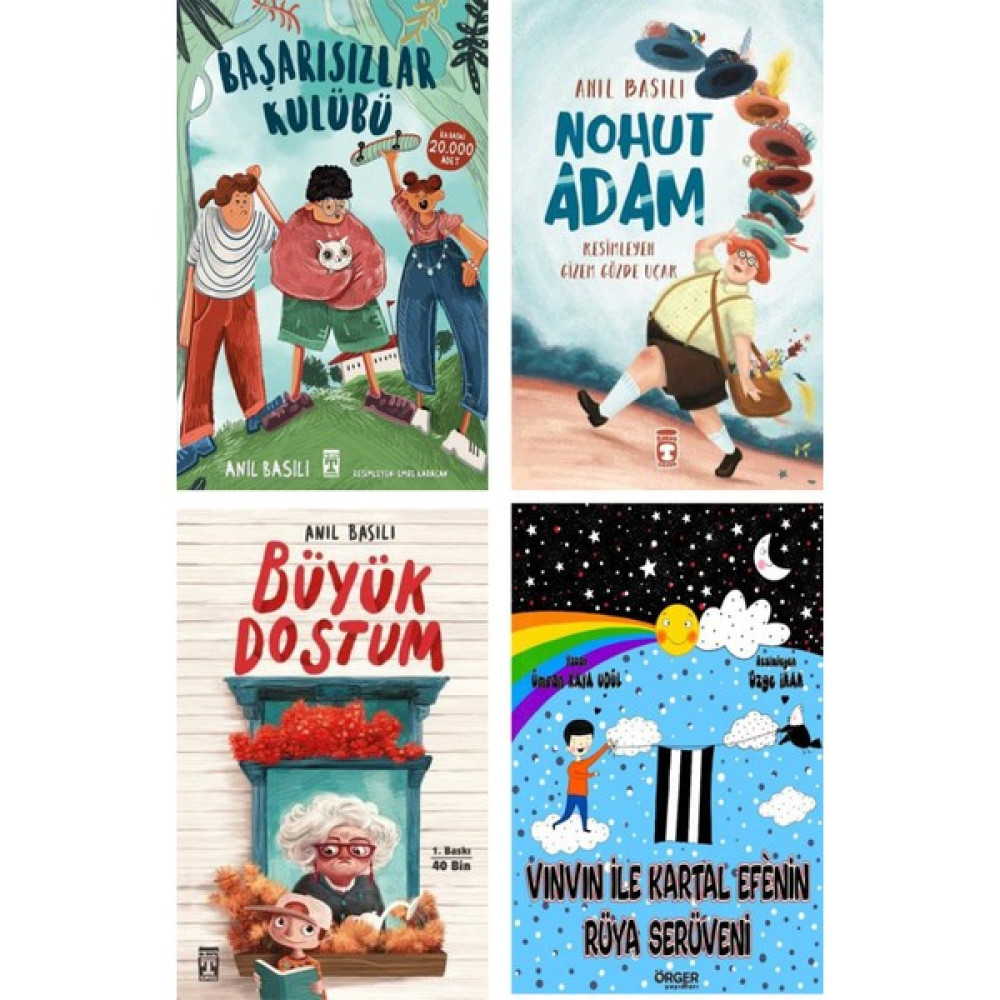 Başarısızlar Kulübü - Nohut Adam - Büyük Dostum - Vınvın İle Kartal Efe’Nin Rüya Serüveni Çocuk Klasikleri Fiyatı