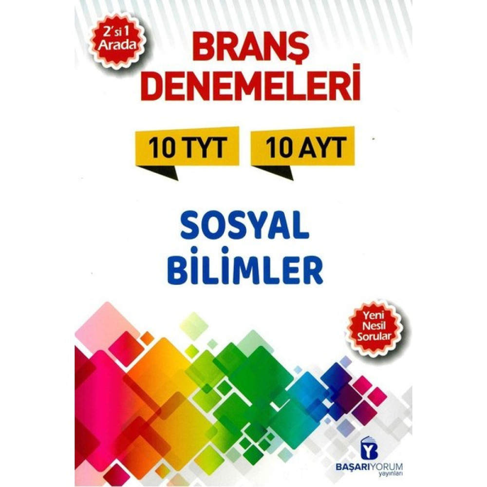 Başarıyorum Yayınları Tyt - Ayt Sosyal Bi̇Li̇Mler Denemeleri̇ Sosyal Bilgiler Fiyatı
