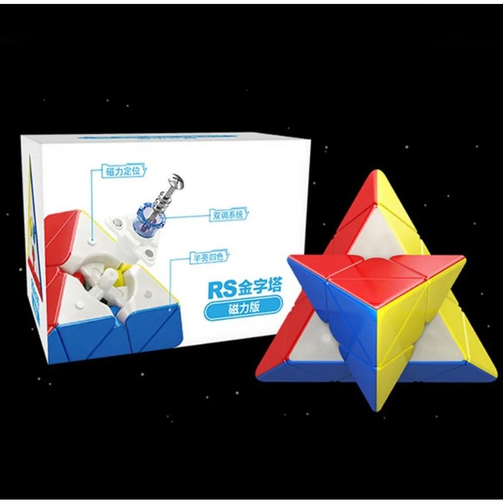Başel Oyuncak Moyu Rs Pyramid Magnetic Cube Eğitici Oyuncak Fiyatı