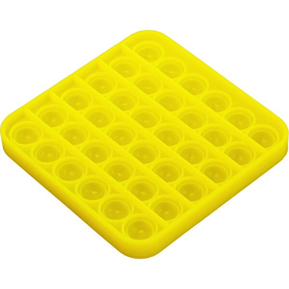 Başel Oyuncak Push Bubble Fidget Özel Pop Duyusal Oyuncak Zihinsel Stres Sarı Renk Kare Eğitici Oyuncak Fiyatı