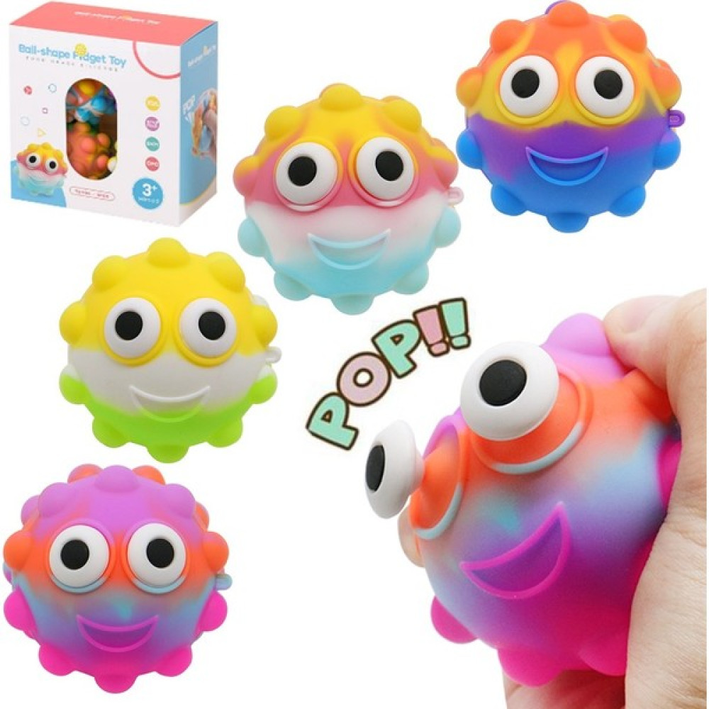 Başel Popping Ball Squishy Fidget Oyuncak 3D Sıkma Stres Topları - Renkli Eğitici Oyuncak Fiyatı
