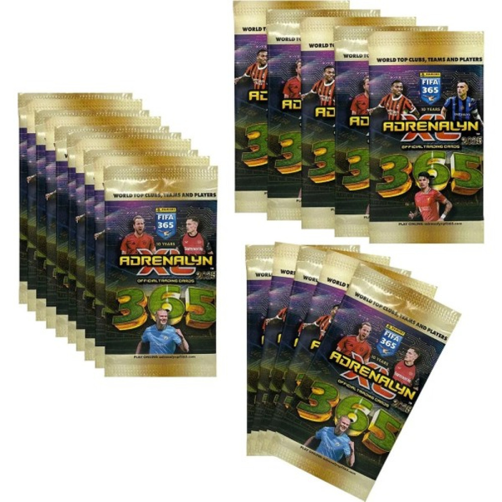 Başel Toys Panini 365 Adrenalyn 2025 Trading Card x 20 Paket Oto Boyaları Fiyatı