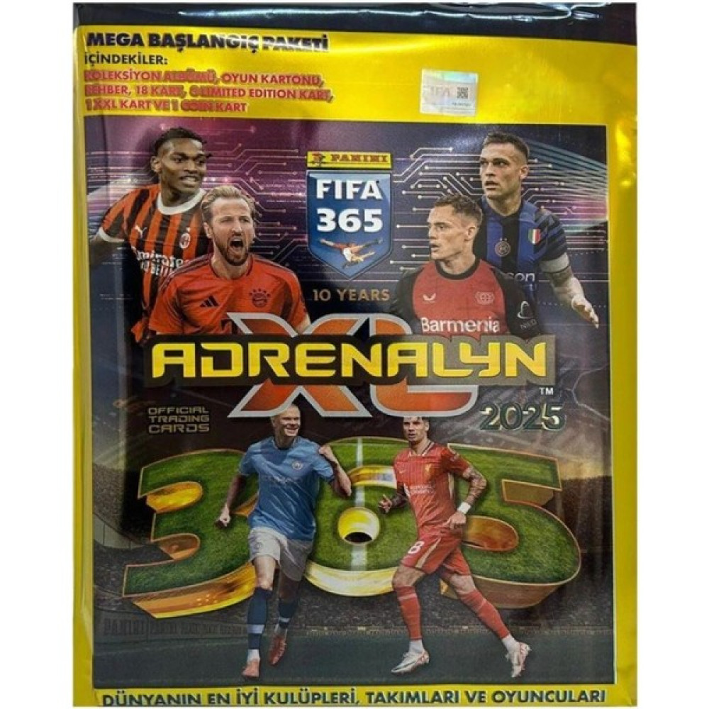 Başel Toys Panini Başel Toys Fifa 365 Adrenalyn 2025 Mega Başlangıç Paketi Oyun Takımları Fiyatı