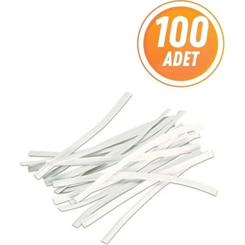 Basepack Poşet Ağzı Bağlama Teli Klips Tel 100 Adet 9cm Mutfak Sarf Malzemeleri Fiyatı
