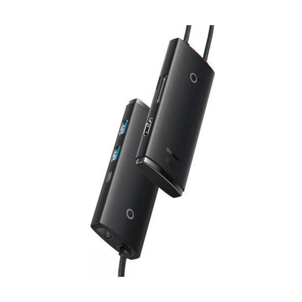 Baseus 100W 6 Portlu Type-C Hub Adaptör Çoklayıcı Hdmi 4K Tf-Sd 2*usb 3.00 Type-C Çevirici - Siyah Bilgisayar Çevirici ve Adaptörü Fiyatı