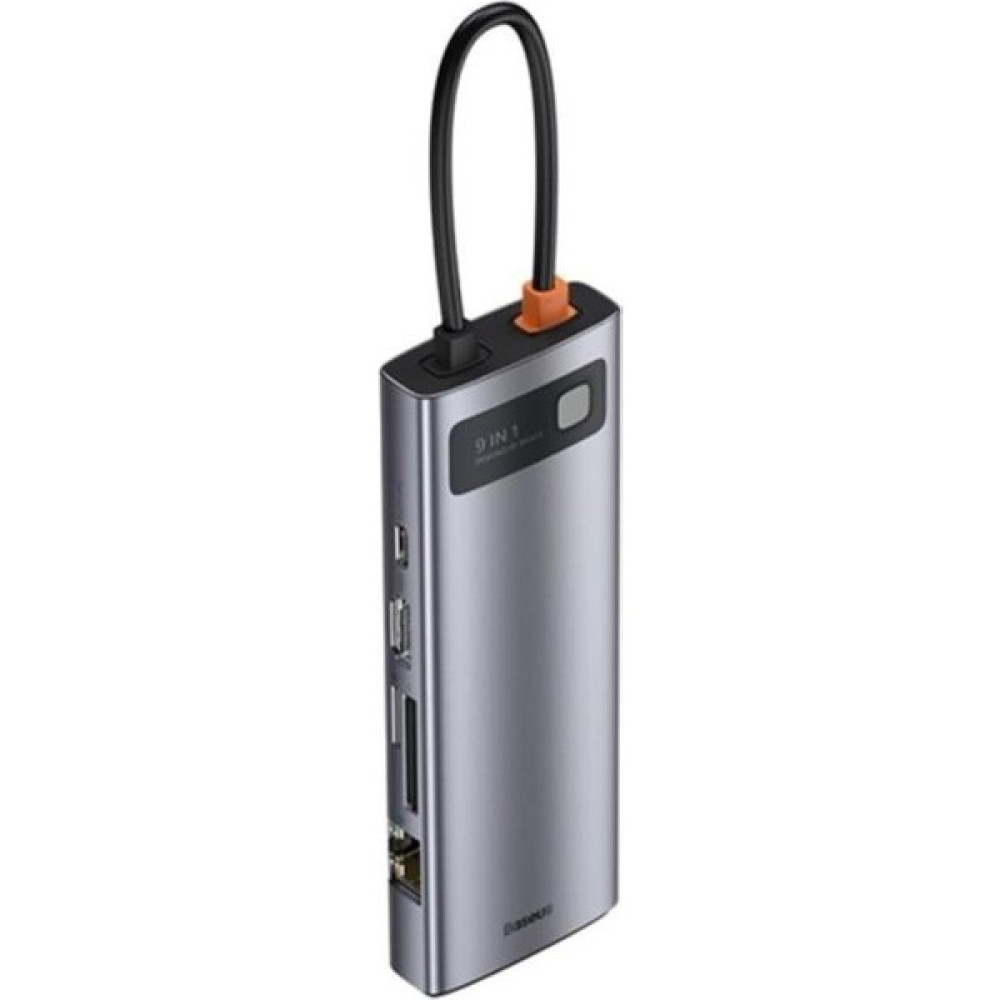 Baseus 100W 9in1 Ultra Hızlı Çevirici Adaptör Hub, 3x Usb, 1x 4K Hdmi, 1x RJ45, 1x Vga, Sd,tf Hub Bilgisayar Çevirici ve Adaptörü Fiyatı
