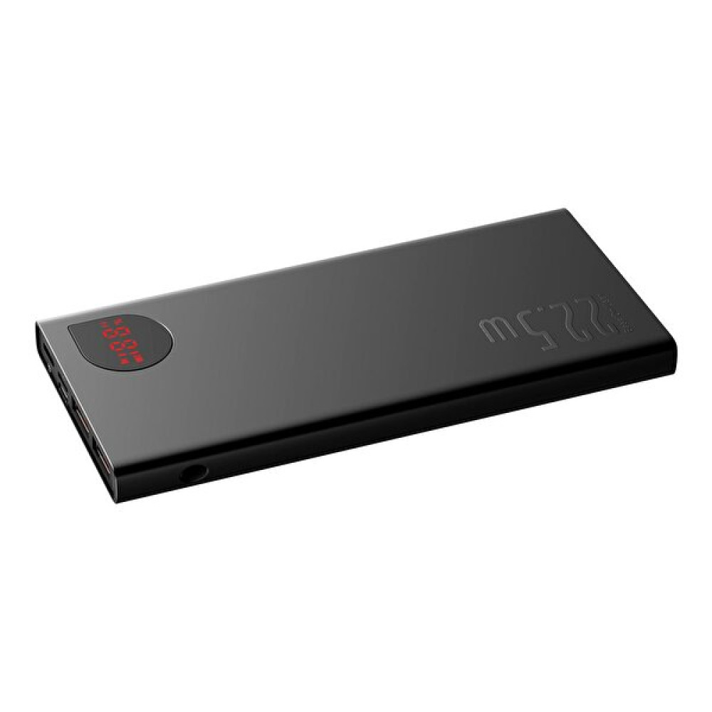 Baseus Adaman Metal Overseas 2021 Edition 10.000 mah Digital Display 22.5w Siyah Powerbank Taşınabilir Şarj Cihazı - Powerbank Fiyatı