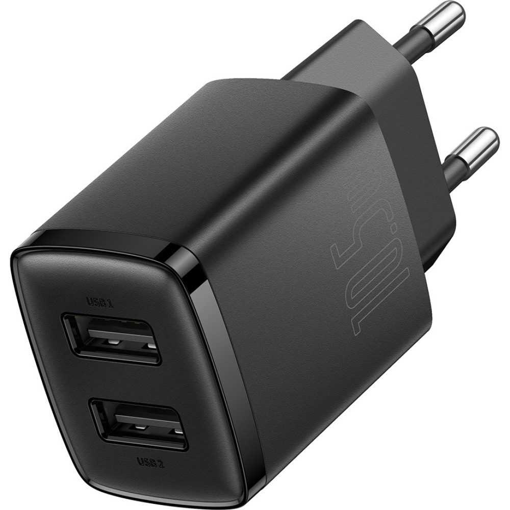 Baseus Compact 10.5W Şarj Cihazı Siyah Cep Telefonu Şarj Cihazı Fiyatı