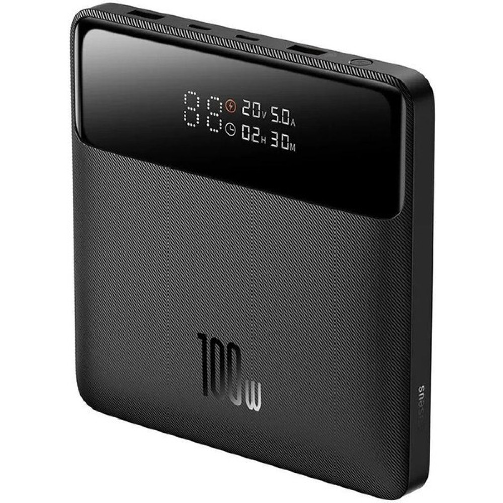 Baseus Dijital Göstergeli Süper Hızlı Pd 100W 20000MAH Powerbank Apple Macbook Pro Notebook Powerbank - Siyah Taşınabilir Şarj Cihazı - Powerbank Fiyatı
