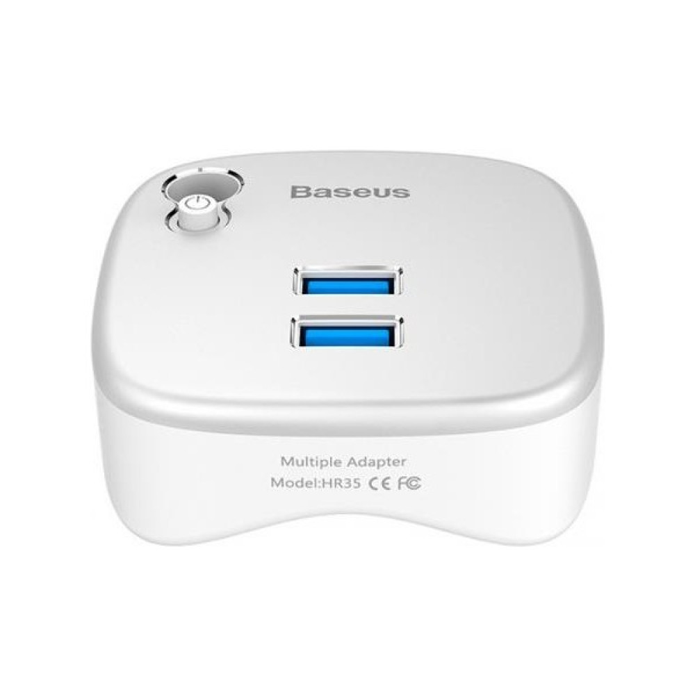 Baseus Dock Hub Kalem Şarjlı 2xusb3.0 125MB/SN RJ45 Tf-Sd Girişli Masaüstü Dock Adaptör - Beyaz Bilgisayar Çevirici ve Adaptörü Fiyatı