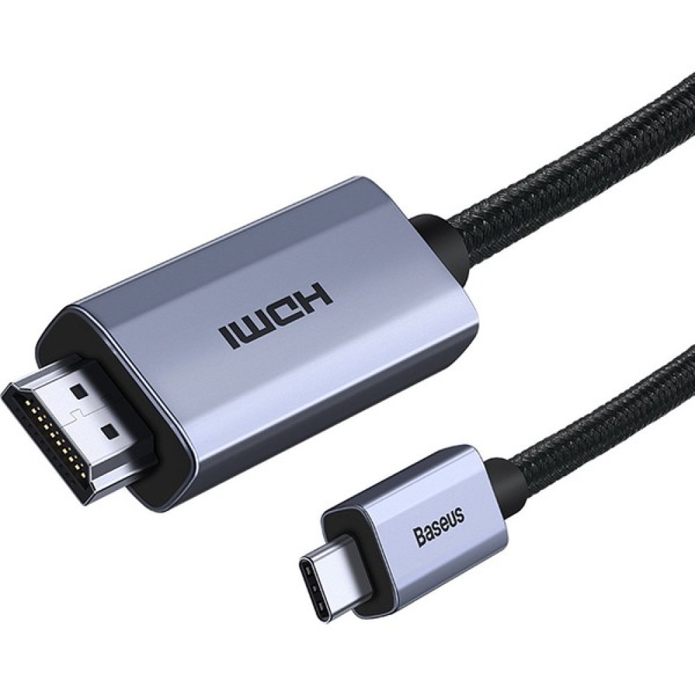 Baseus High Definition USB Type C - HDMI 2.0 4K 60Hz Yüksek Çözünürlüklü Görüntü Kablosu 2m Bilgisayar Çevirici ve Adaptörü Fiyatı