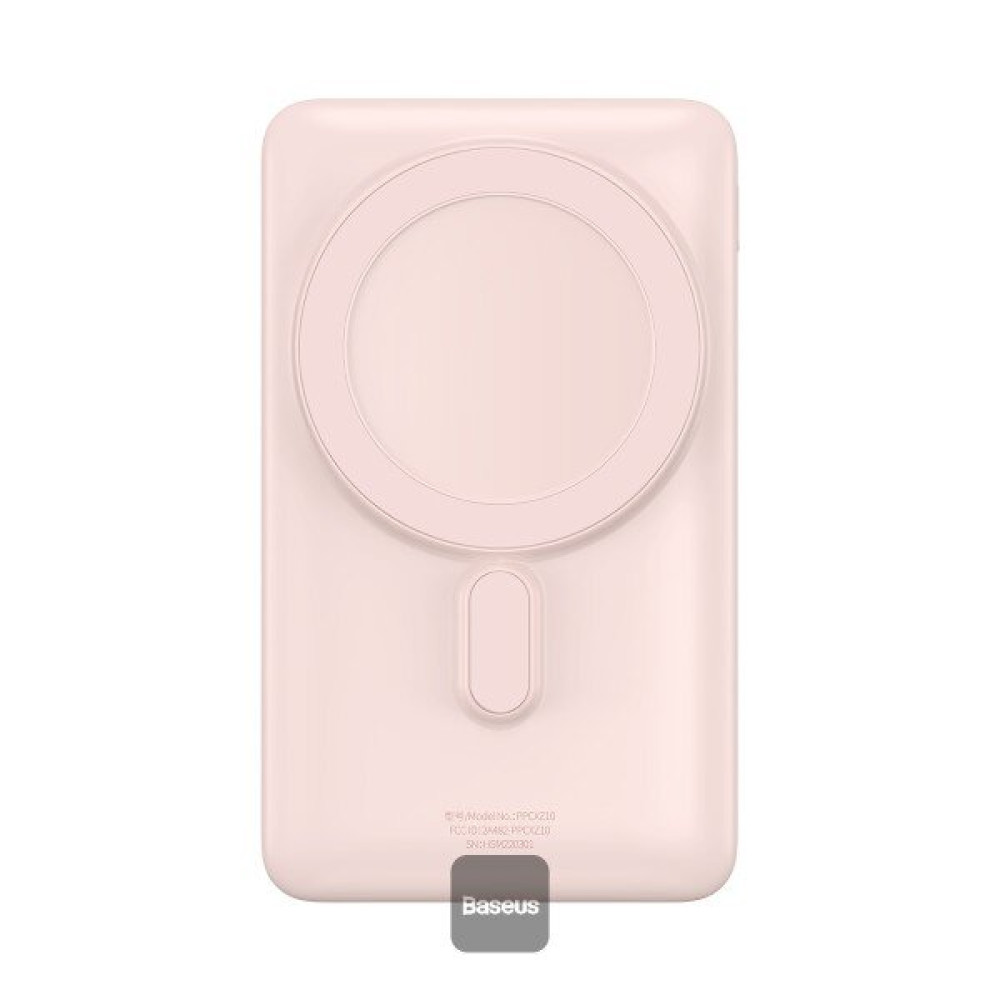 Baseus Magsafe Overseas 10.000 Mah Stant Özellikli Digital Display 20w Wireless Pembe Powerbank Taşınabilir Şarj Cihazı - Powerbank Fiyatı