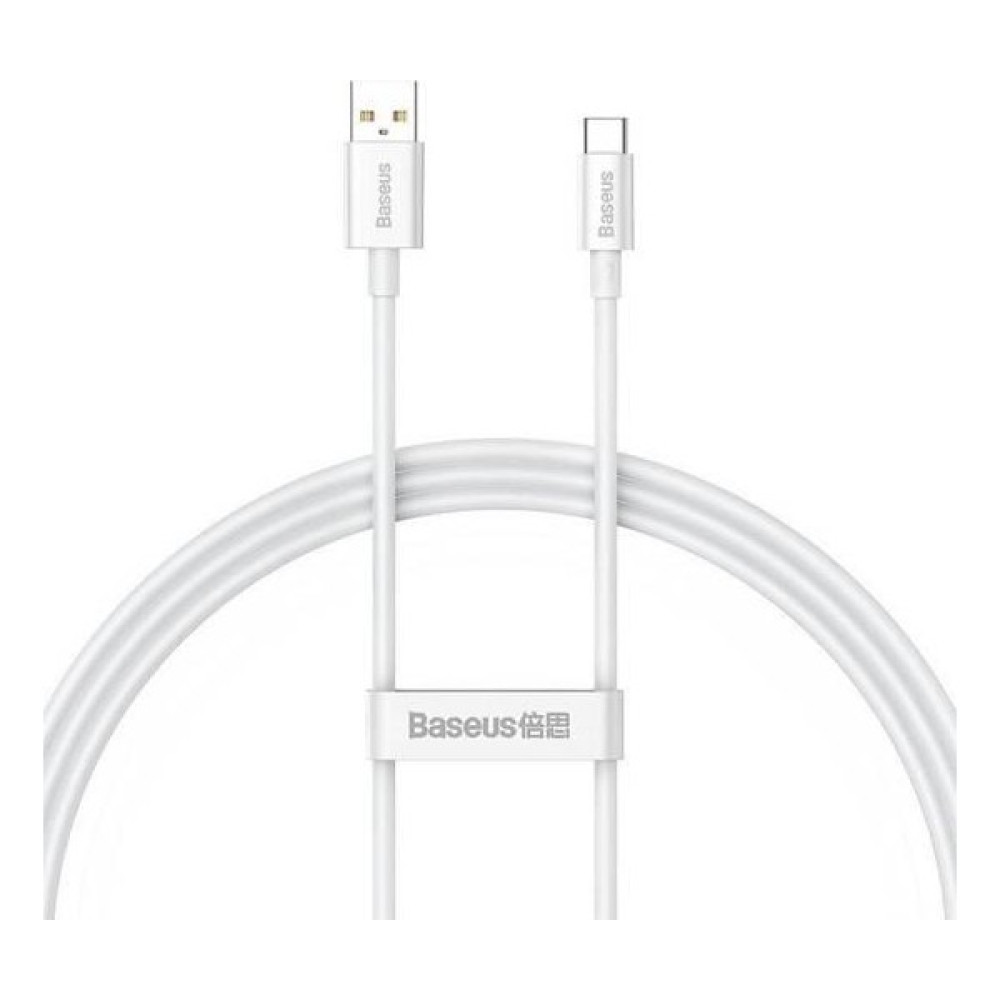 Baseus Smart Şarj 1mt 100W USB To Type-C Şarj Kablosu Veri Aktarım Huawei Samsung Macbook Şarj Kablo - Beyaz Oto Boyaları Fiyatı