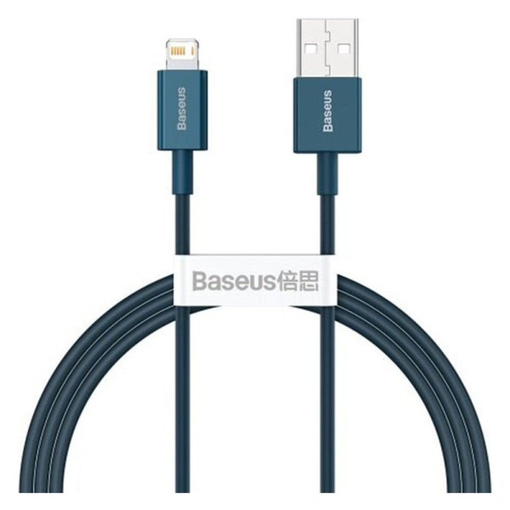 Baseus Superior Series USB To Lightning iPhone Uyumlu Hızlı Şarj Kablosu 1 Metre 2.4A - Mavi Oto Boyaları Fiyatı