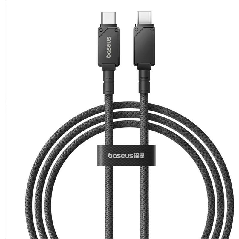 Baseus Unbreakable Sıyah 100W 200 cm Pd Type-C To Type-C Şarj Kablosu P10355800111-01 - Siyah Bilgisayar Çevirici ve Adaptörü Fiyatı