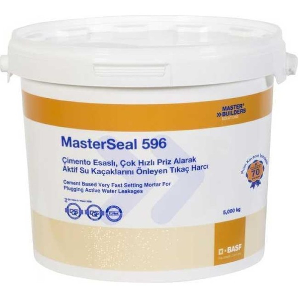 Basf Masterseal 596 (Tıkaç Harcı) 5 Kg. - 1 Adet Dış Cephe Yalıtım Malzemeleri Fiyatı