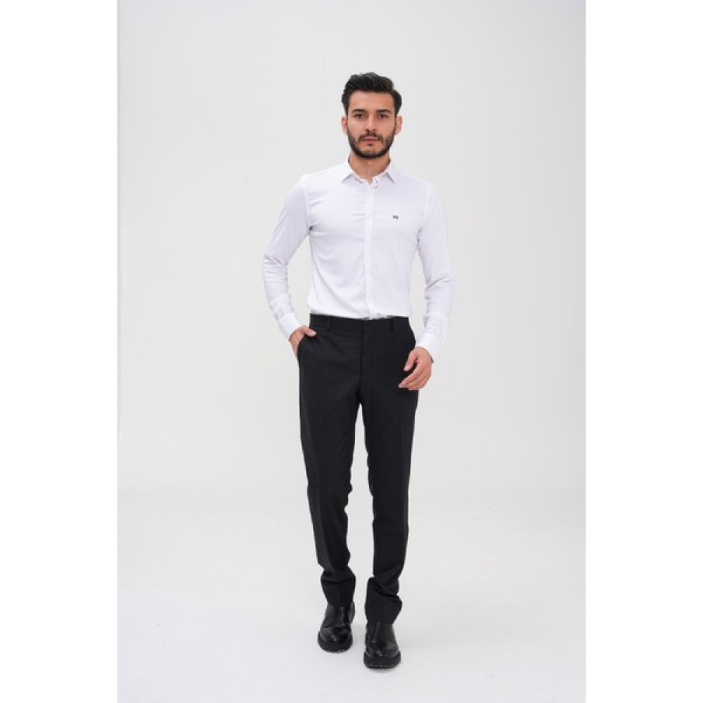 Basic & More Klasik Erkek Gömlek - Şık ve Konforlu Tasarım - 2501 Erkek Gömlek Fiyatı
