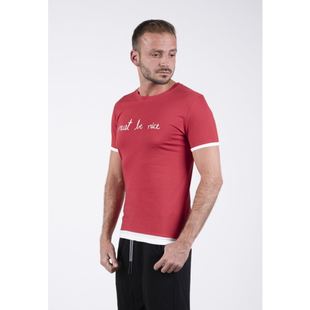 Basics&more Erkek Bisiklet Yaka T-Shirt Erkek T-shirt Fiyatı