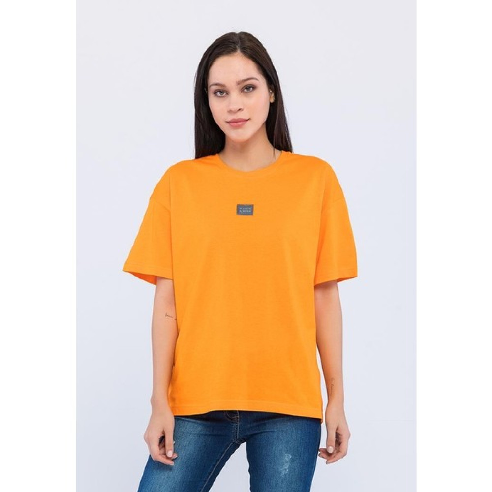 Basics&More Kadın Oversize Bisiklet Yaka T-Shirt Bayan T-shirt Fiyatı