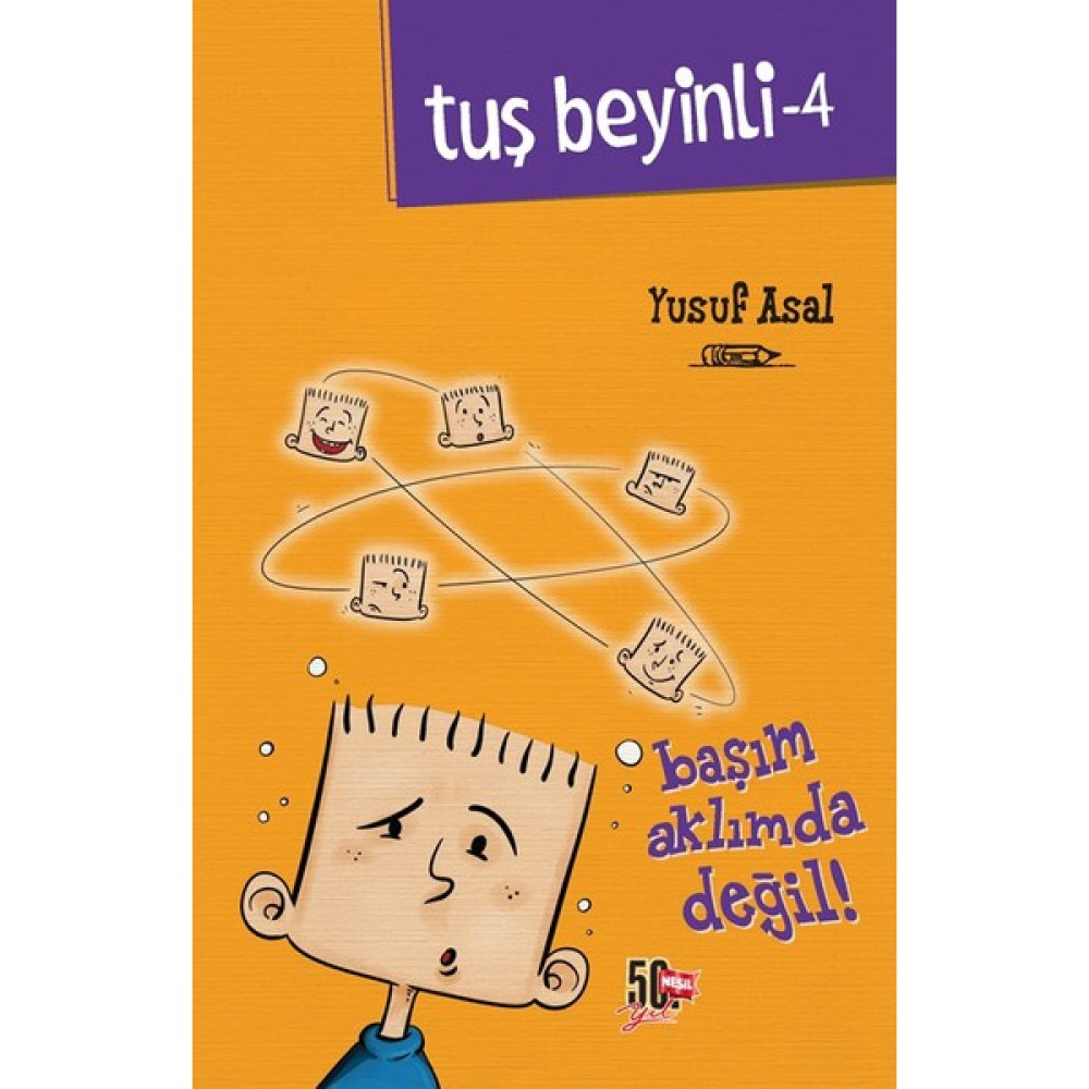 Başım Aklımda Değil (Tuş Beyinli 4) - Yusuf Asal Çocuk Öykü Fiyatı
